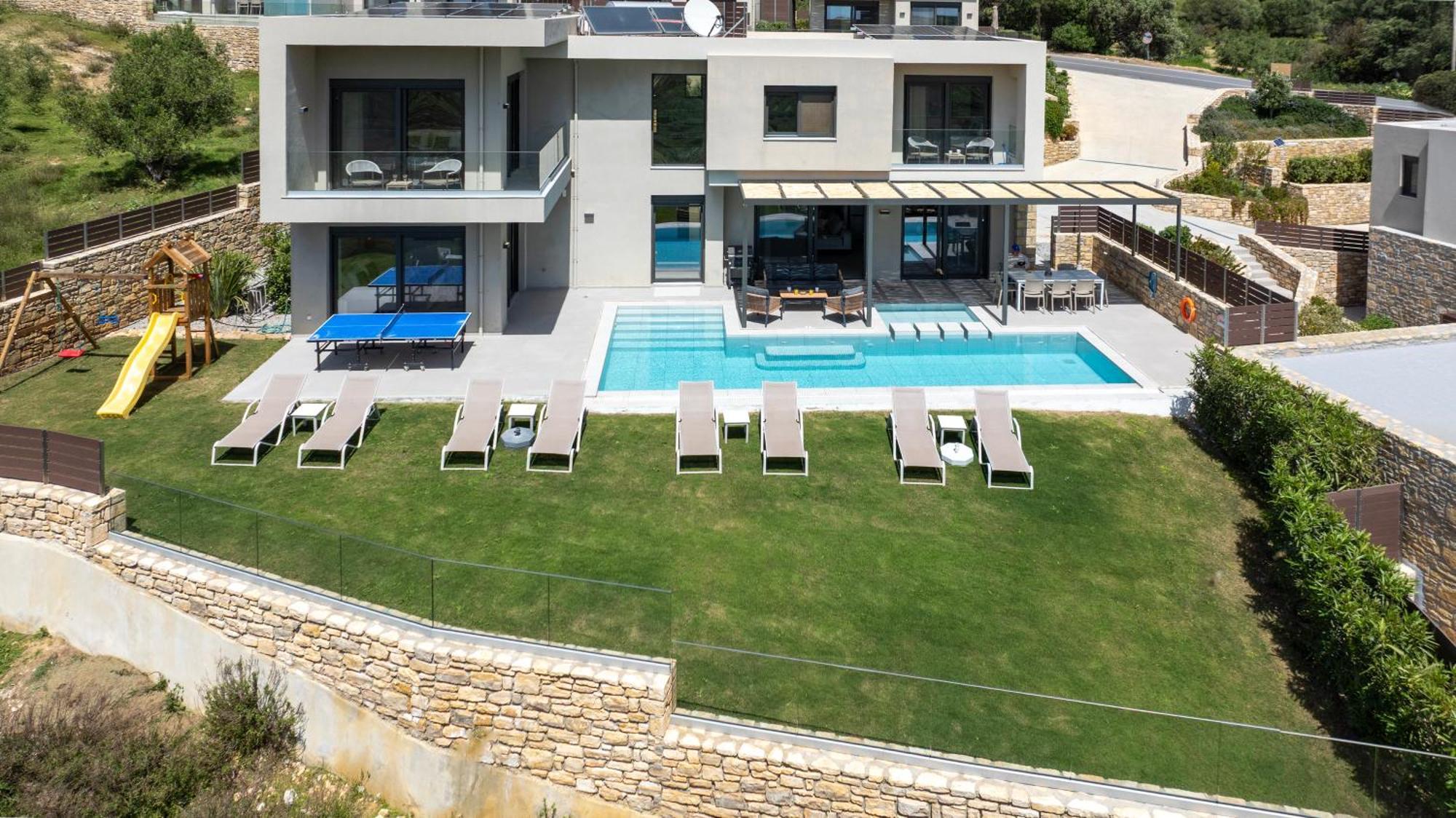 Porti Villas Aphrodite Asomatoi Eksteriør billede